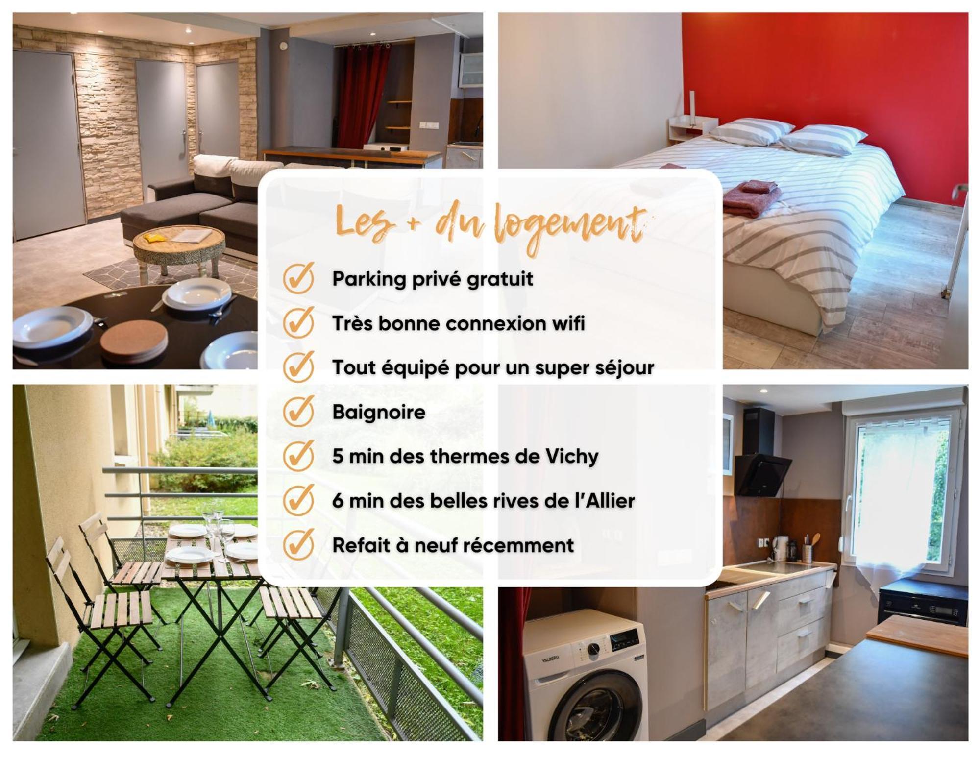 Ferienwohnung Calme Et Terrasse Privee Pres De Vichy Bellerive-sur-Allier Exterior foto